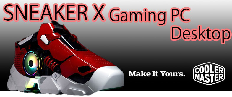 Cooler Master Sneaker X Gaming PC Desktop 製品画像