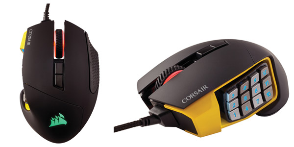 CORSAIR Gaming SCIMITAR RGB MOBA/MMO Gaming Mouse 製品画像