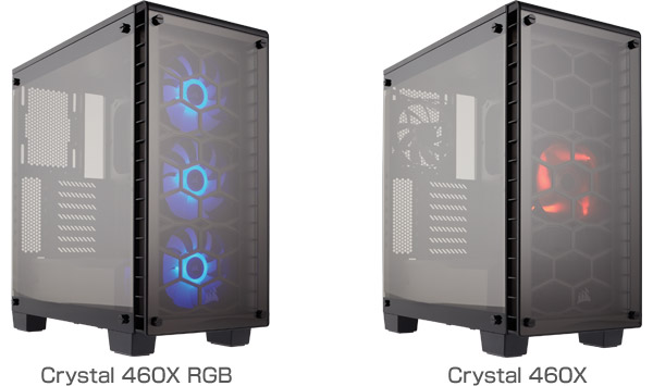 CORSAIR Crystal 460Xシリーズ 製品画像