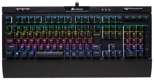 CORSAIR K70 RGB MK.2シリーズ 製品画像