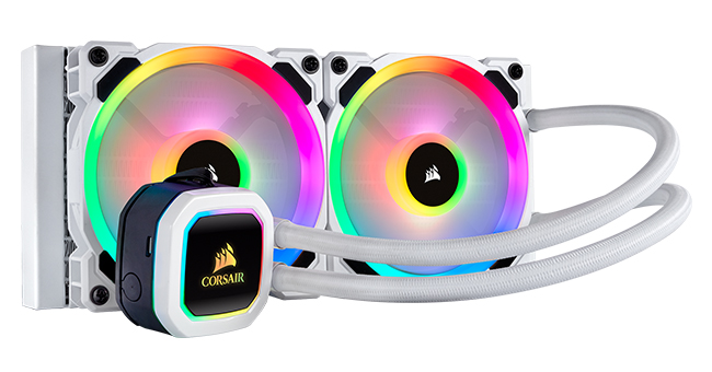 CORSAIR H100i RGB PLATINUM SE 製品画像