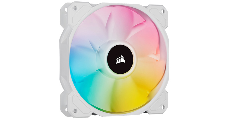 CORSAIR iCUE SP RGB ELITE Whiteシリーズ 製品画像