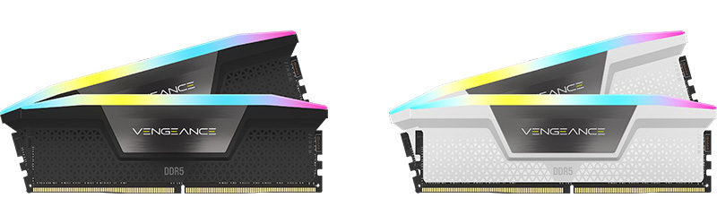 CORSAIR VENGEANCE RGB DDR5シリーズ 製品画像
