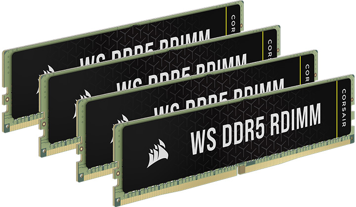 CORSAIR WS DDR5 RDIMMシリーズ 製品画像