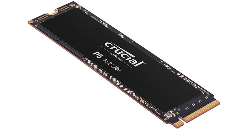 Crucial P5 SSD 製品画像