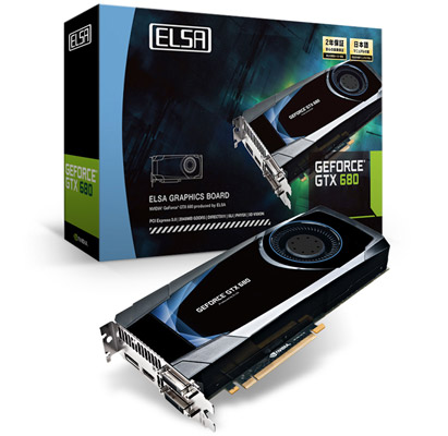 ELSA GEFORCE GTX 680 2GB 製品画像