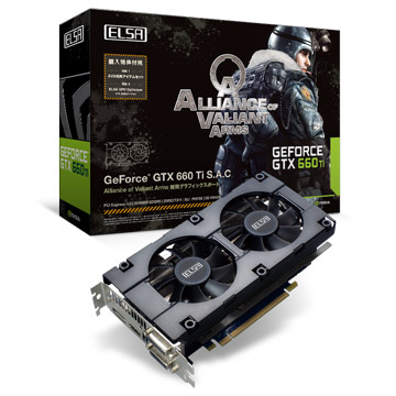 ELSA GEFORCE GTX 660 Ti 2GB S.A.C 製品画像