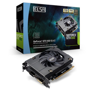 ELSA GEFORCE GTX 650 1GB S.A.C 製品画像