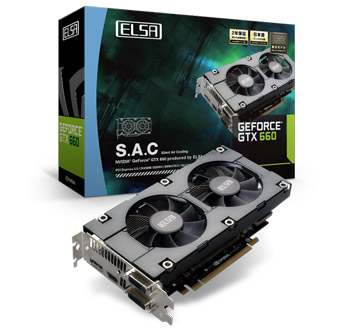 ELSA GEFORCE GTX 660 2GB S.A.C 製品画像