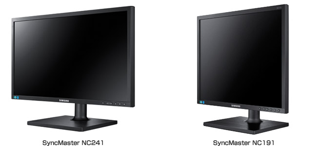 SyncMaster NC241、SyncMaster NC191 製品画像