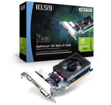ELSA GeForce GT 640 LP 2GB 製品画像