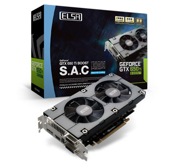 ELSA GeForce GTX 650 Ti BOOST S.A.C 製品画像