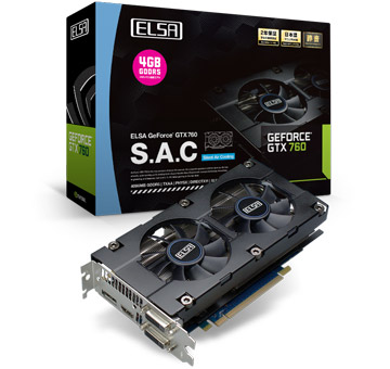 ELSA GEFORCE GTX760 4GB S.A.C 製品画像