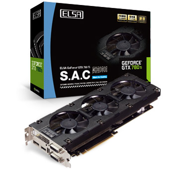 ELSA GEFORCE GTX 780 Ti 3GB S.A.C 製品画像