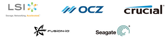 LSIロジック、Seagate、OCZ Storage Solutions、Crucial