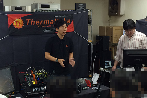 Thermaltake 日本アカウントマネージャ Ian Hsieh氏