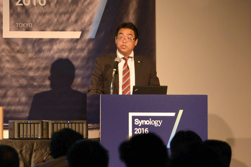 Synology セールスディレクター Mike Chen氏