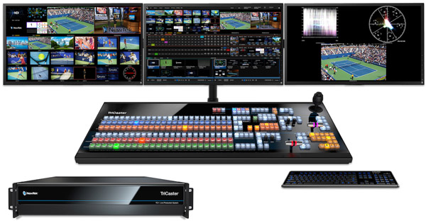 NewTek社、4K/60p対応の最新製品「TriCaster TC1」国内初披露目ツアーのお知らせ