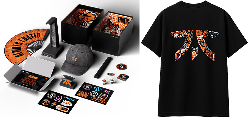 Fnatic Unity Special Edition Box、FNATIC UNITY T SHIRT