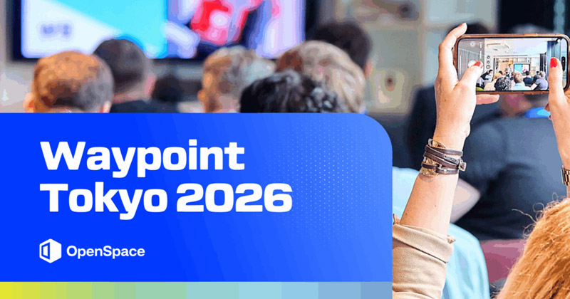 OpenSpace社、「OpenSpace Waypoint Tokyo」開催のお知らせ