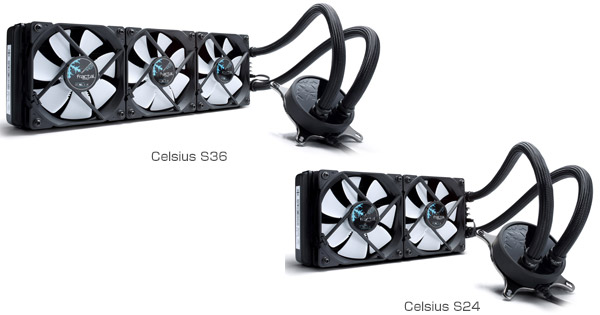 Fractal Design Celsius S36、Celsius S24 製品画像