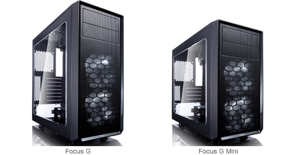 Fractal Design Focus G、Focus G Mini 製品画像