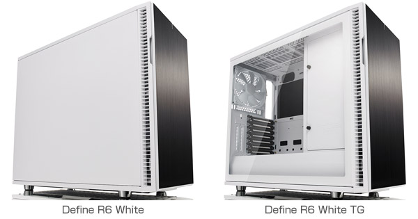 Fractal Design Define R6 White、Define R6 White TG 製品画像