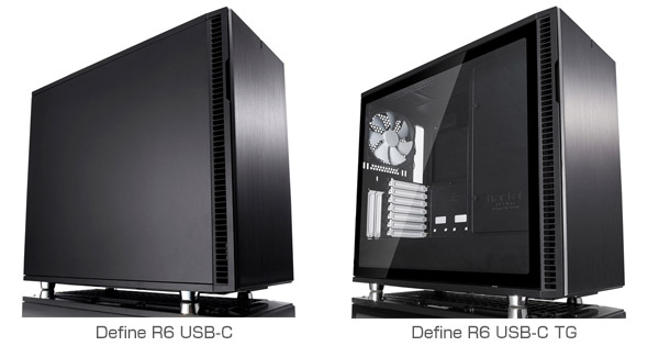 Fractal Design Define R6 USB-C、Define R6 USB-C TG 製品画像