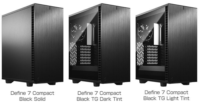 Fractal Design Define 7 Compactシリーズ 製品画像