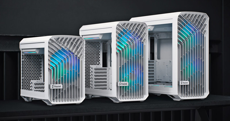 Fractal Design Torrent White RGB TGシリーズ 製品画像