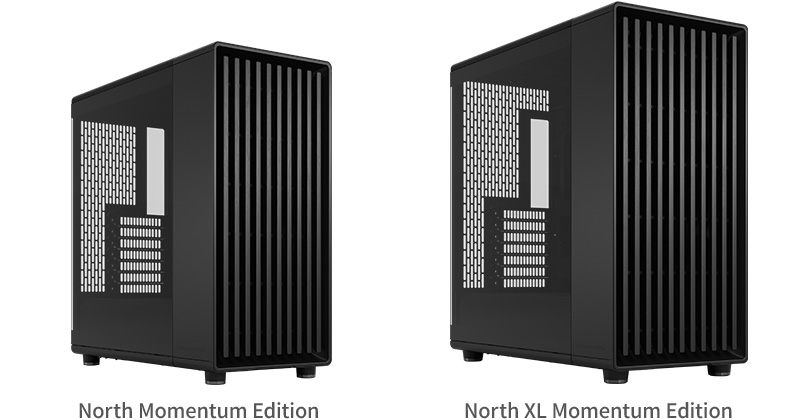 Fractal Design North Momentum Edition、North XL Momentum Edition 製品画像