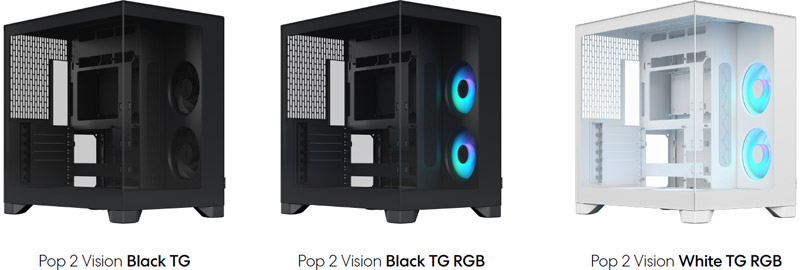 Fractal Design Pop 2 Visionシリーズ 製品画像
