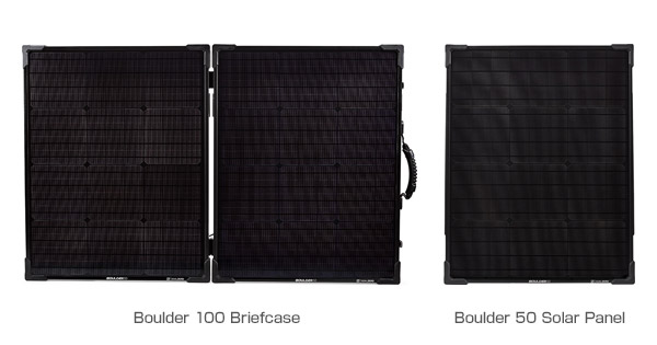 Goal Zero Boulder 100 Briefcase、Boulder 50 Solar Panel 製品画像