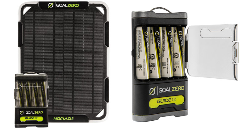 Goal Zero Guide 12+Nomad 5 Solar Panel Kit 製品画像