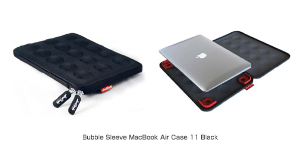 HARD CANDY CASES社製 MacBook Air 11インチ用「Bubble Sleeve MacBook Air Case 11 Black」