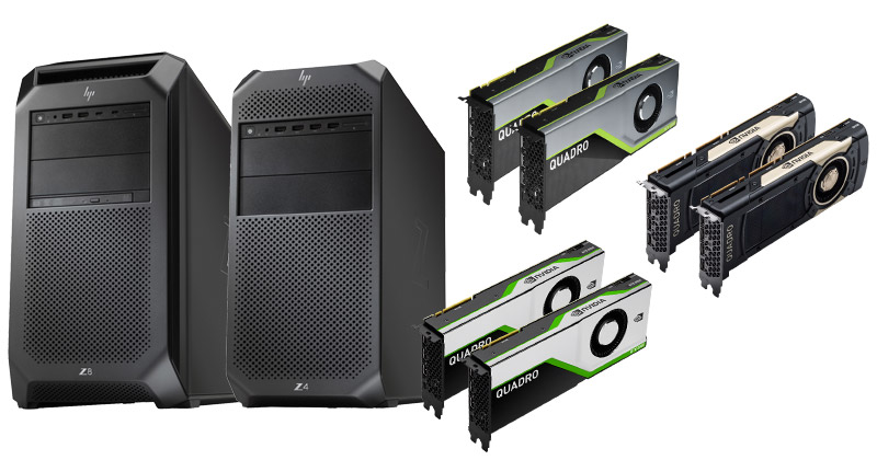 NVIDIA社最新のQuadro RTX GPUと高速化されたCUDA-X AIを搭載した、NVIDIA DSWS準拠のHP社製Z8 G4/Z4 G4データサイエンス・ワークステーション「DataScience Workstation with CUDA-X AI」を発売