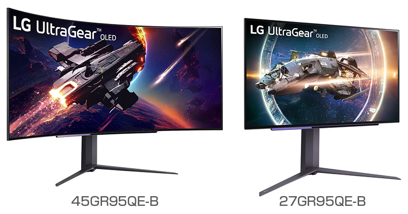 LG 有機ELモニター UltraGear 27GR95QE-B 240hz