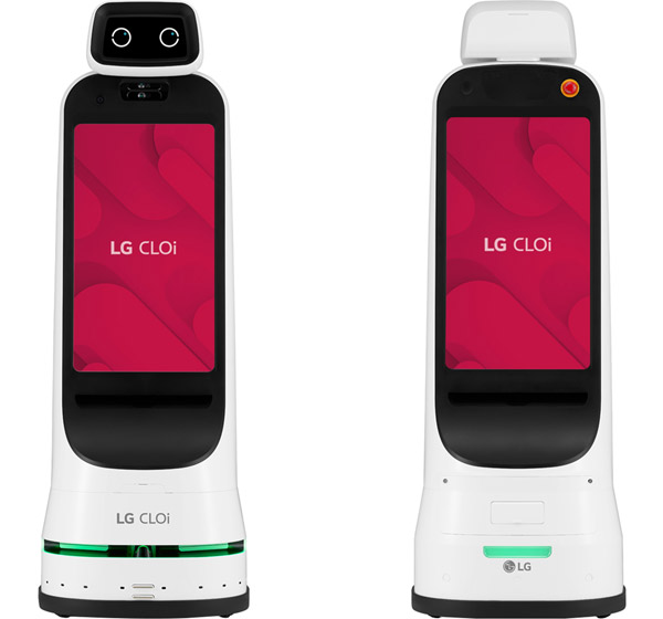 LGエレクトロニクス LG CLOi ガイドボット 製品画像