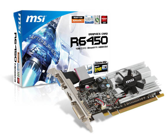 ロープロファイル対応のmsi社製グラフィックボード R6450 Md1gd3 Lp Eco を発表 株式会社アスク