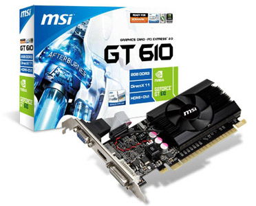 MSI N610GT-MD2GD3/LP 製品画像