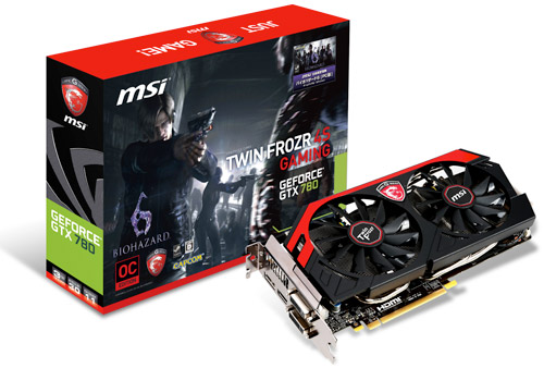 バイオハザード6 無料ダウンロードクーポンを付属 Msi社製 Geforce Gtx 780搭載グラフィックボード N780gtx Twin Frozr 4s Oc を発表 株式会社アスク