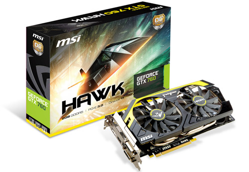 N760GTX HAWK 製品画像