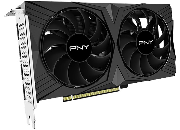PNY GeForce RTX 4060 8GB VERTO STANDARD DUAL FAN 製品画像