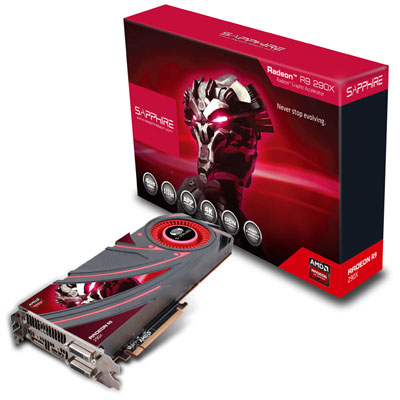 R9 290X 4G GDDR5 製品画像