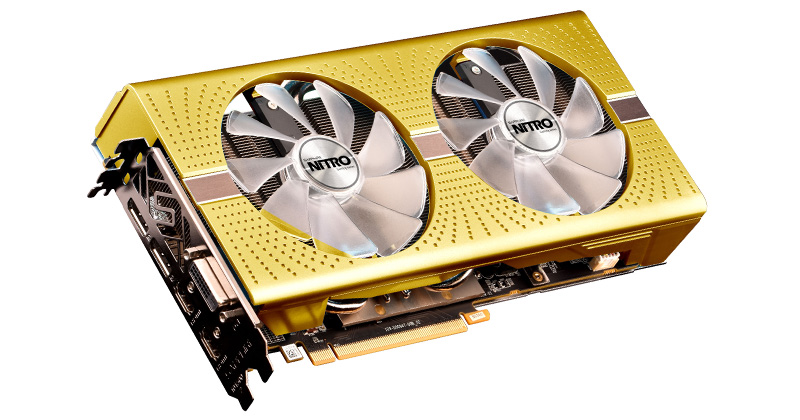 SAPPHIRE NITRO+ RADEON RX 590 8G GDDR5 AMD 50TH ANNIVERSARY EDITION 製品画像