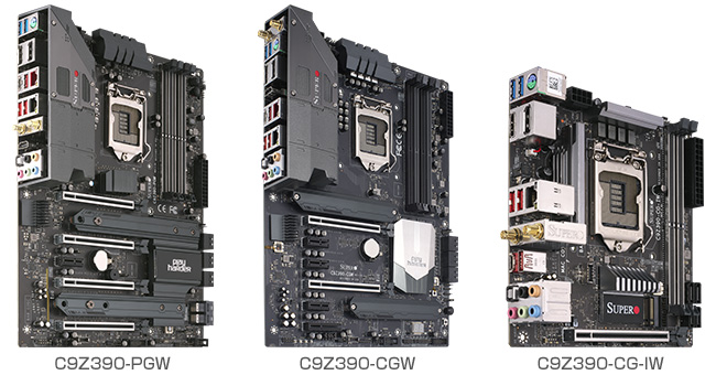 SuperO Intel Z390チップセット搭載マザーボード 製品画像