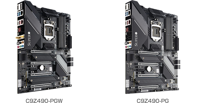 SuperO C9Z490-PGW、C9Z490-PG 製品画像