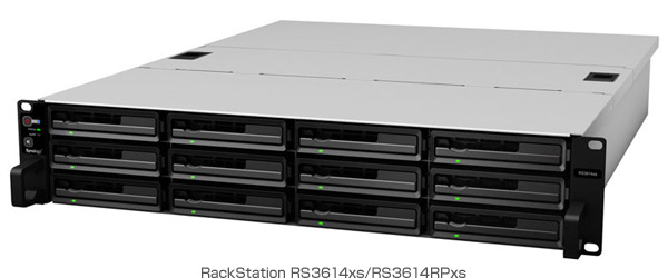 RackStation RS3614xs/RS3614RPxs 製品画像