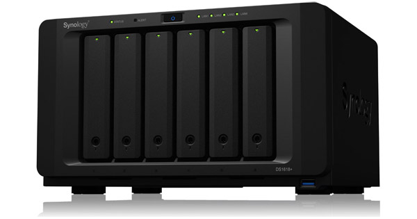 Synology DiskStation DS1618+ 製品画像