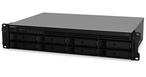 Synology RackStation RS1219+ 製品画像